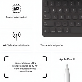 Apple iPad (9ª geração) 10.2" 64 GB  Cinza-espacial